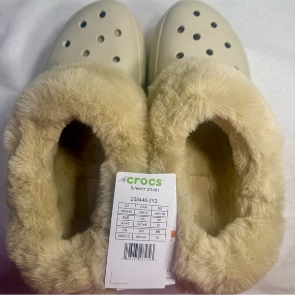 Crocs Furever Crush Clog NWT 10W 8M - Picture 4 of 10